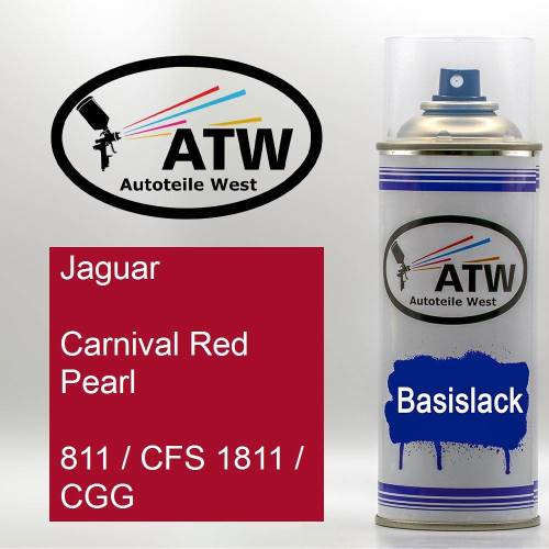 Jaguar, Carnival Red Pearl, 811 / CFS 1811 / CGG: 400ml Sprühdose, von ATW Autoteile West.